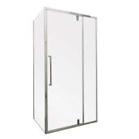 Душова кабіна BEVEL SC01-100x80x195-TR без піддону, прозоре скло 6мм, CHROME (MI6869)